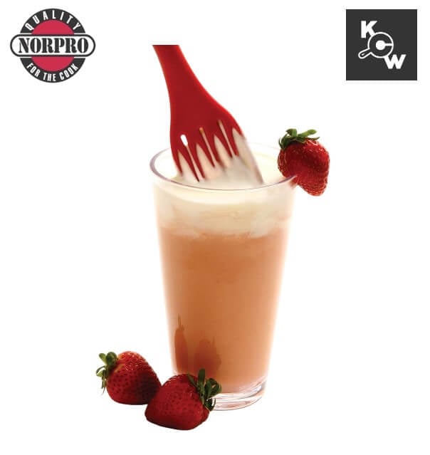ตะกร้อตีไข่ฟิสกี้ไนลอน Norpro 1719 สีแดง